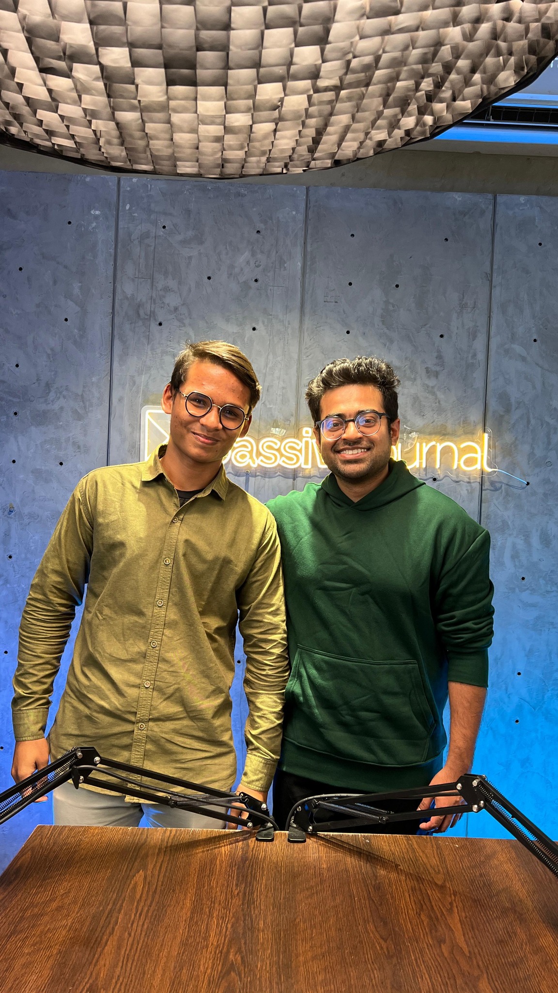 With Khalid Farhan